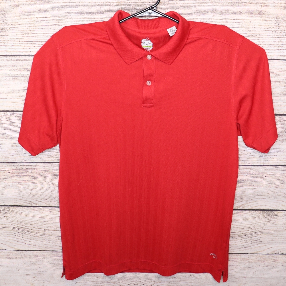 Callaway Red Polo Shirt XL